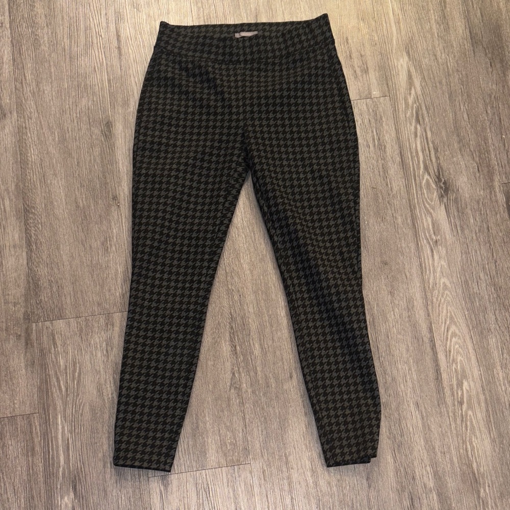 Maurices Black Houndstooth Leggings